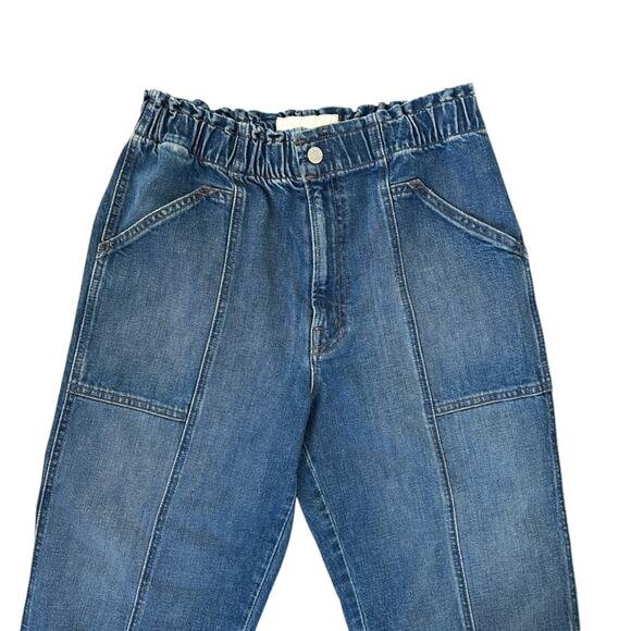 MOTHER SUPERIOR The Springy Ankle High Rise Straight Size 32 Cowboys Don’t Cry - Picture 3 of 13